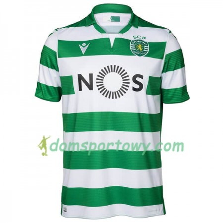 Koszulka Sporting CP Domowe Koszulki Piłkarskie 2019-2020 Krótki Rękaw 